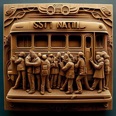 3D модель Loat the Stamp Rally Satoshi Dent VS Subway MastersR (STL)